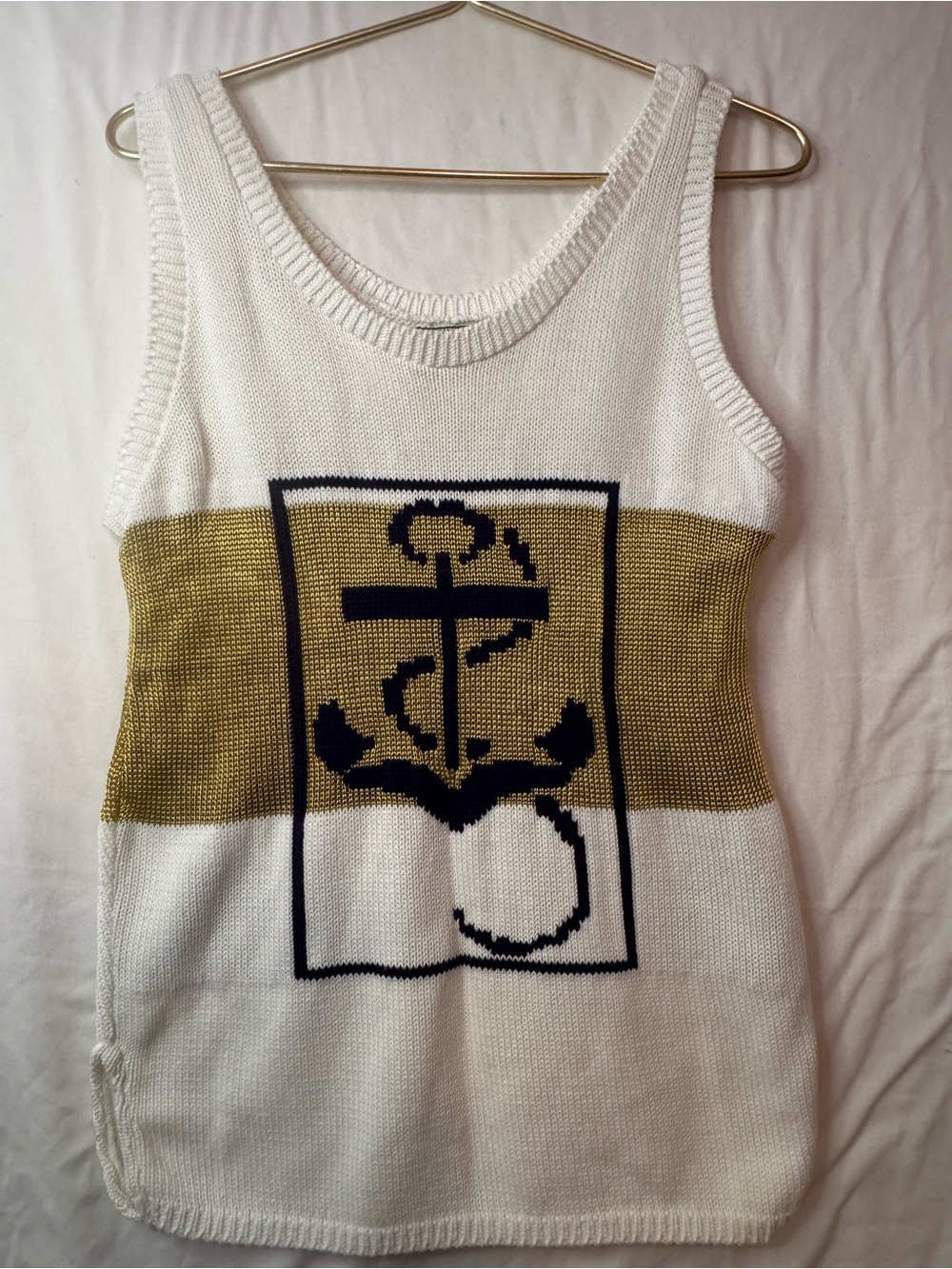 True Vintage Mélizan 1987 Knit Tank Top
